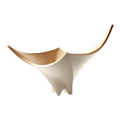 现代简约几何陶瓷果盘客厅餐桌茶几设计师软装创意艺术置物盘摆件