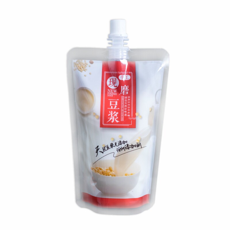 豆浆袋一次性袋子早餐专用商用食品级耐高温打包分装袋自立吸嘴袋