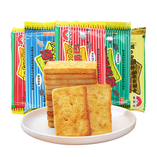 内蒙古新家园烤馍片干馒头片装学生休闲解馋抗饿早餐夜宵零食批发