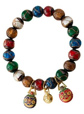 文玩手串香灰琉璃手链情侣送礼物