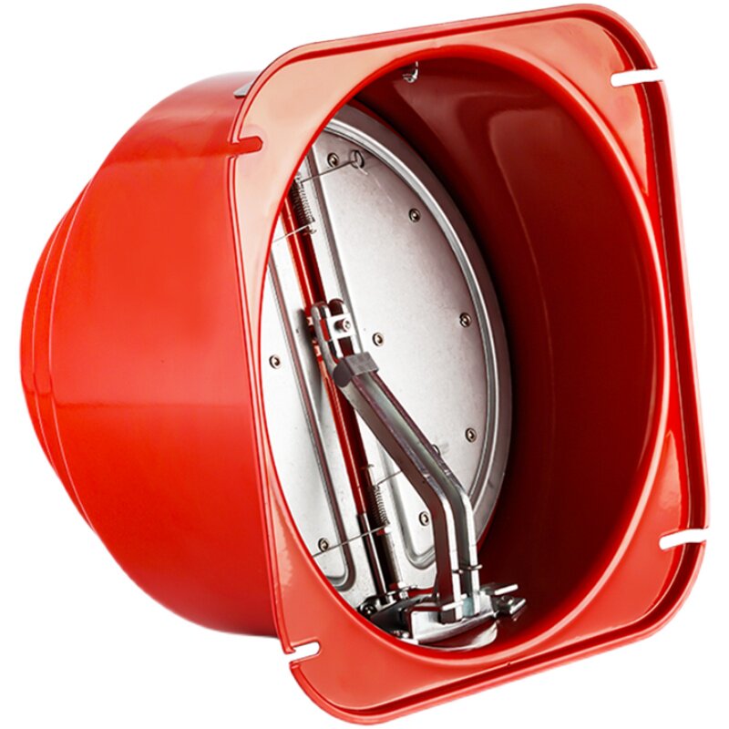 潜水艇厨房排烟道止逆阀抽油烟机专用防火止回阀防烟宝高楼层专用