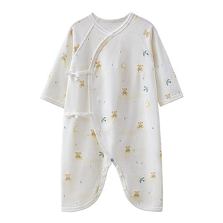 十月结晶粒粒阳光婴儿衣服四季纯棉蝴蝶衣萌趣亲肤新生儿宝宝衣服