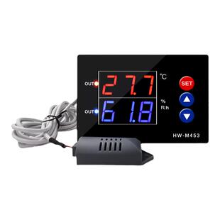 HW-M453智能数显温湿度控制器 高精度恒温恒湿控制开关双输出仪表
