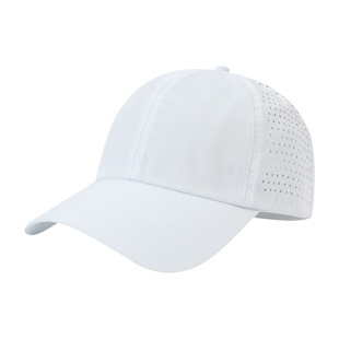 2026春季新款高马尾速干薄款透气光板棒球帽户外女款网帽遮阳帽子