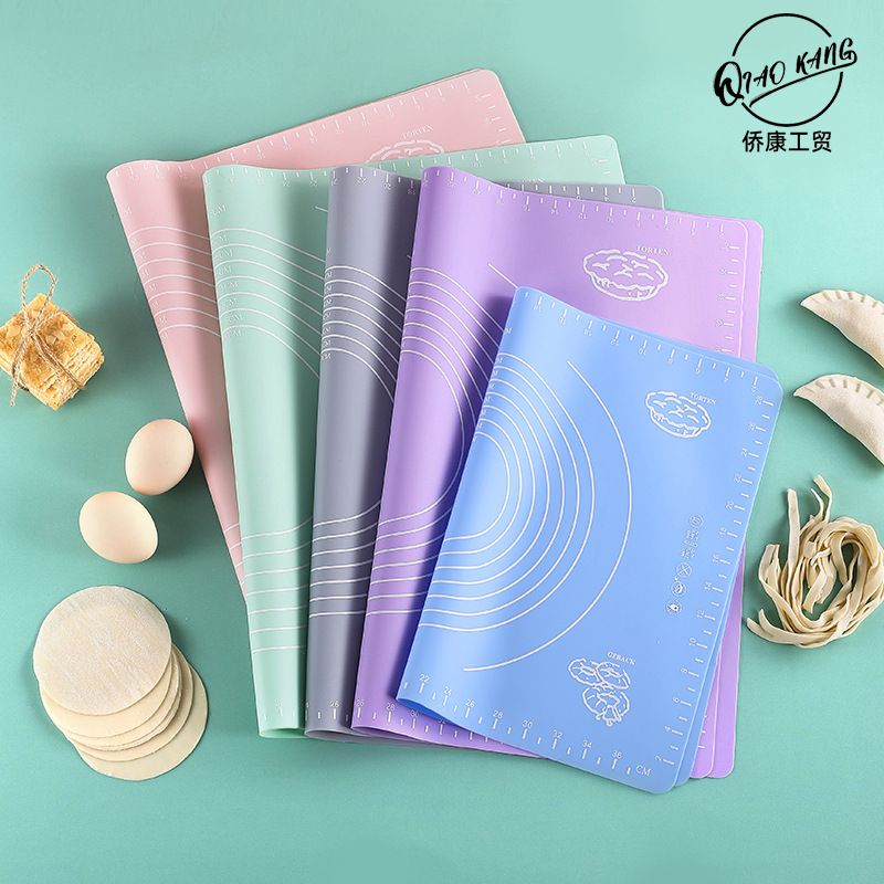 新品 硅胶揉面垫面粉垫家用蛋糕面食垫板搓面粉和面擀面条垫烘焙
