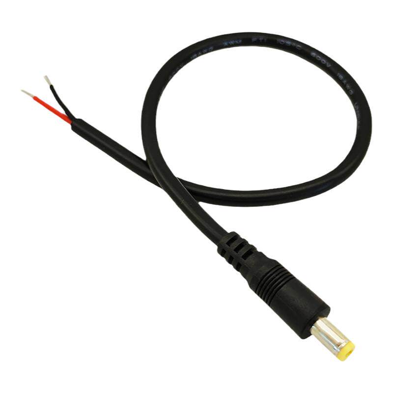 纯铜接头圆孔电源线DC5.5*2.1公母头插头线 加粗DC连接线12V-24V