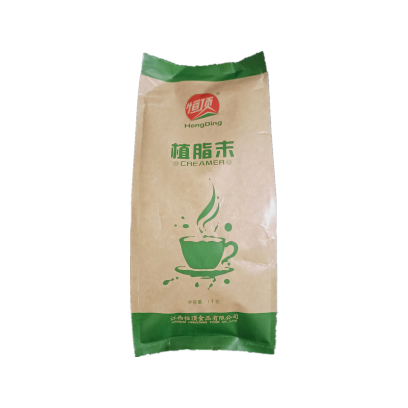江西恒顶植脂末奶精粉袋装珍珠奶茶粉烤奶粉原料商用非零反白黄色