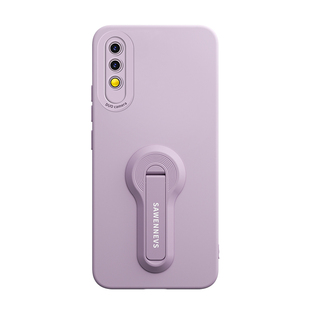 适用华为荣耀9XPro手机壳荣耀9x新款硅胶支架防摔保护套honor9Xpro高级感男女全包简约情侣款纯色手绳软外壳