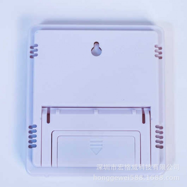 HTC-1高大屏幕温湿度计精度温度计家用闹钟批发温度计室内电子带