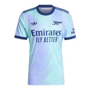 皇贝阿迪达斯24-25赛季阿森纳第二客场球迷版球衣足球服男IZ0114