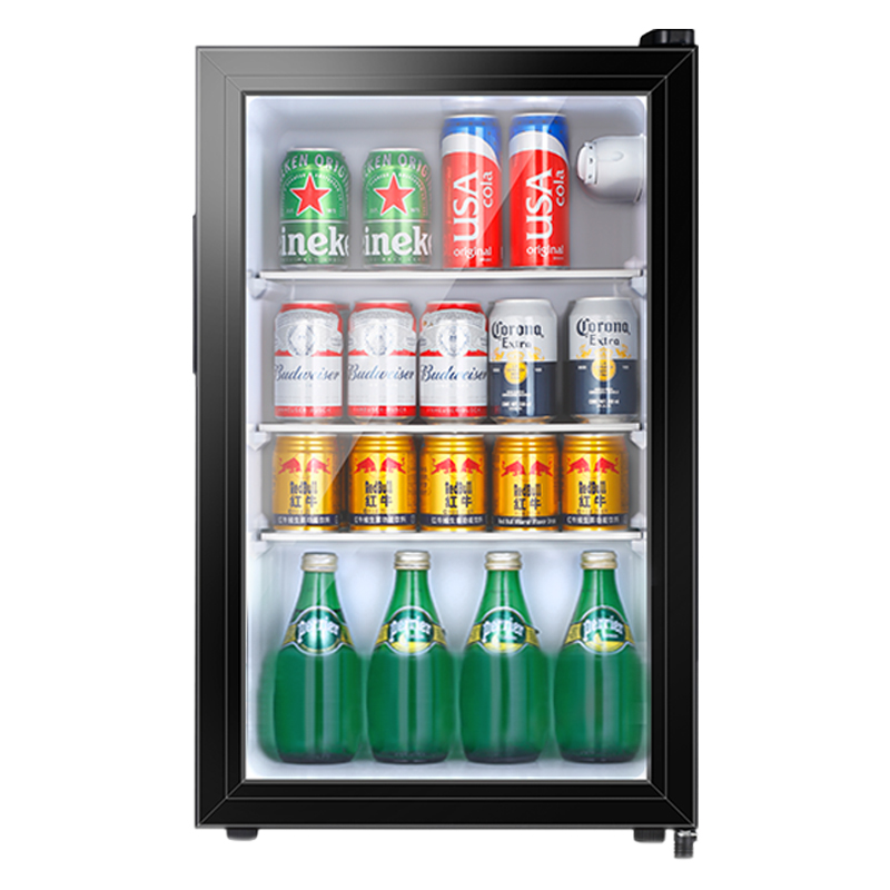 志高冰吧冷藏柜家用小型冰箱飲料展示柜客廳辦公室酒水茶葉保鮮柜