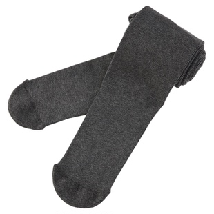 日本こうしつ不勒脚打底袜！秋冬条纹黑灰色显瘦薄绒蘑菇头连裤袜