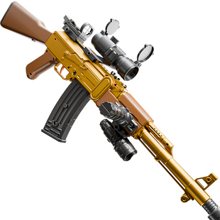 AK47电动连发儿童玩具枪男孩软弹枪2026新款高级黑科技狙击枪