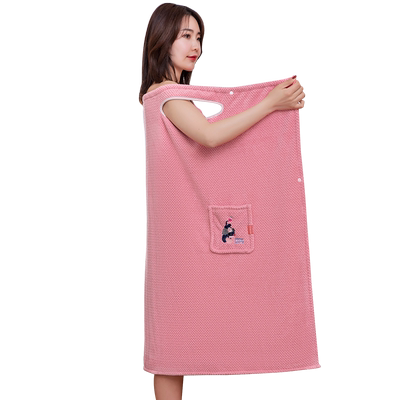 可穿加长吸水浴巾不掉毛