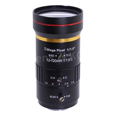 工业镜头12-120mm手动变焦监控