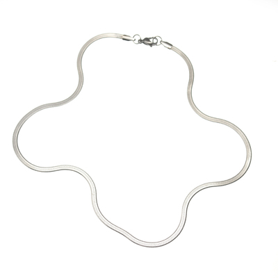 GuangYu刀片链钛钢项链男不掉色