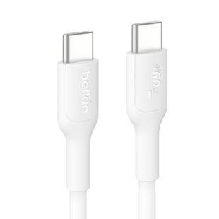 Belkin贝尔金TypeC转C数据线240W快充USB-C适用iPhone16ProMax苹果15-16系列手机线iPad电脑60W编织PCR充电线