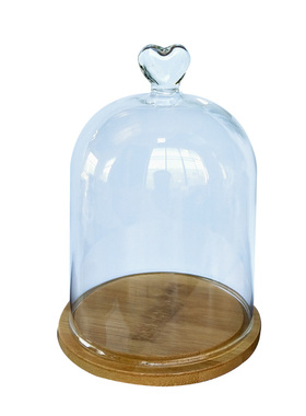 玻璃罩玩偶防尘手办包邮永生花