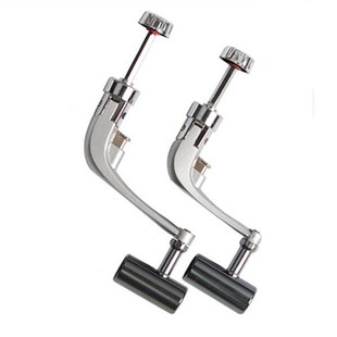 全金属不锈钢渔轮摇把通用鱼线轮摇臂海竿轮换把防锈手柄折叠把手