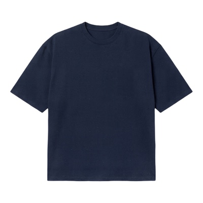 天丝棉圆领短袖宽松阔版T恤上衣