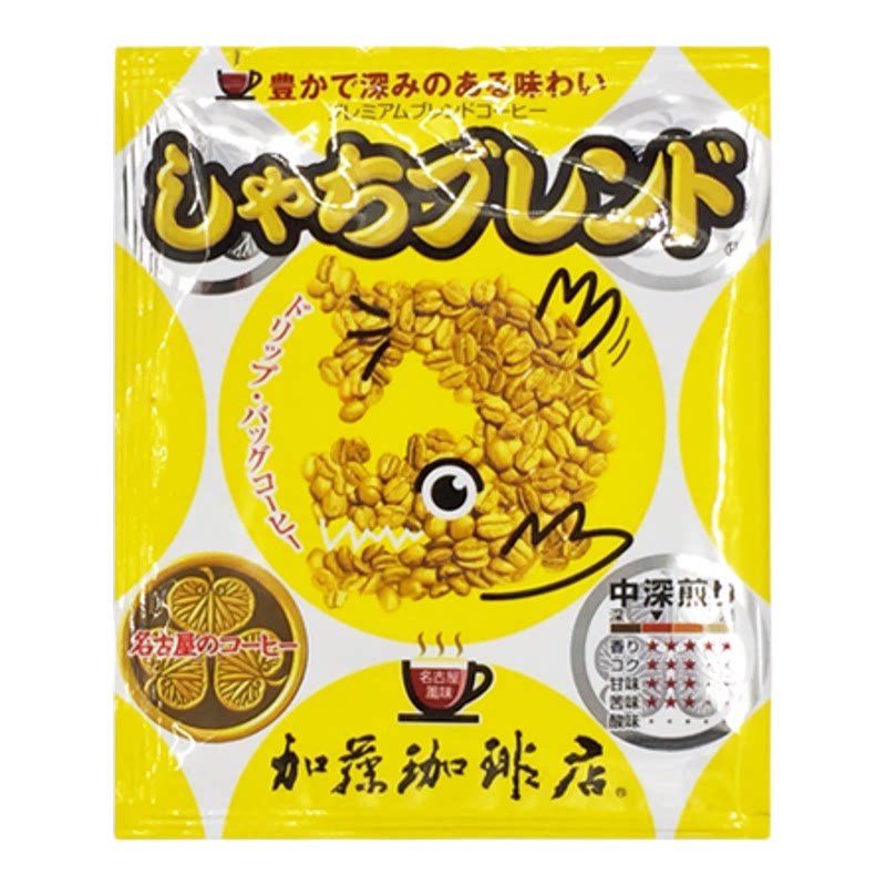 日本原装加藤咖啡无糖奶纯黑挂耳包装深煎浓郁深度烘焙名古屋风味