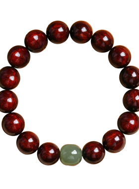 【已祝福】小叶紫檀木质檀香手串