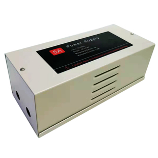 稳压12V5A门禁电源磁力锁电插锁指纹机用电源控制器可装后备电瓶
