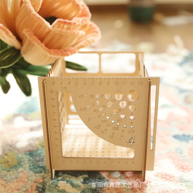 跨境新品木质工艺品手工木制厂家摆件毛线礼品批发家居编织创意