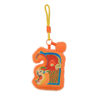 辽代鸱尾挂件包挂毛绒玩偶挂饰八大辽构天津独乐寺官方文创礼物