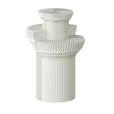 十八纸商用展会布展三阶圆柱展架