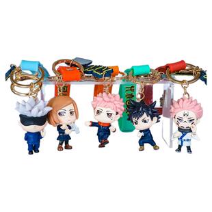 正版咒术回战Q版钥匙扣盲盒动漫周边挂件背包挂饰钥匙扣手办礼物