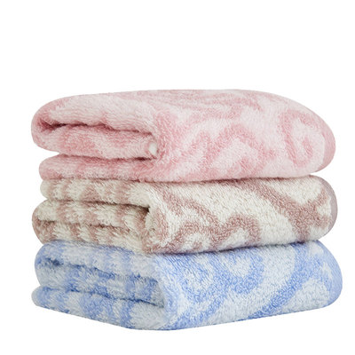 棉田家用擦汗无捻纱小毛巾