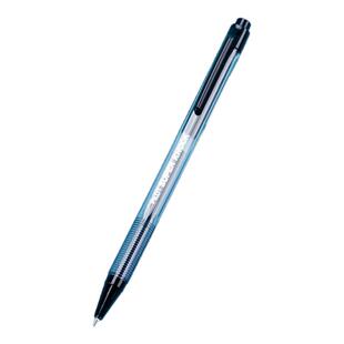 日本PILOT百乐圆珠笔BPK-P按动式透明杆办公学生圆珠笔经典款0.7mm粗细防滑笔杆子弹头原子笔