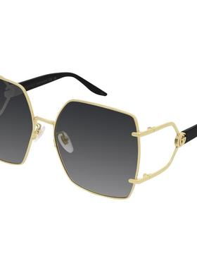 古驰GUCCI金属边框防晒太阳眼镜
