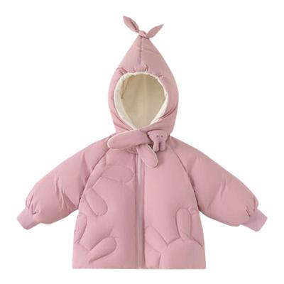 女宝宝羽绒服儿童羽绒服白鸭绒