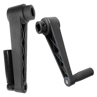 摇手柄把手塑料机床折叠转动手轮手柄方孔810121416铁芯圆孔