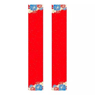 2026年马年新款蜡染对联纸加厚带横批福字纸空白手写专用纸春节高档春联纸七言儿童自写毛笔书法作品洒金红纸