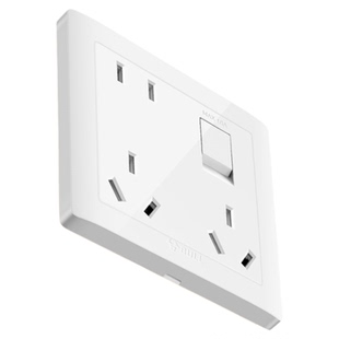 公牛开关插座旗舰店正品一开八孔插座带开关公牛一开八孔公牛g32