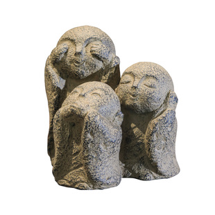 汉韵堂三不小僧桌面摆件新中式家居饰品客厅书房茶室文玩高档礼品