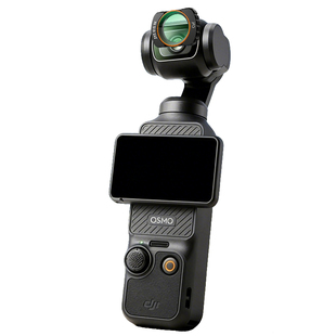 米丢适用DJI大疆pocket3滤镜黑柔uv镜保护镜CPL偏振镜nd滤镜口袋相机配件减光磁吸收纳盒增广镜头减光镜黑柔