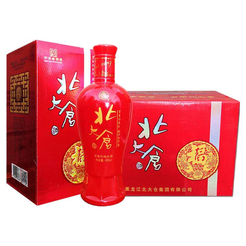 6瓶价 酒厂直供 北大仓幸福酒白酒/调香白酒