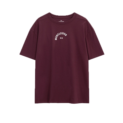 肌肉狗宽松休闲索罗那运动短袖T