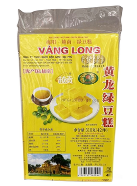 黄龙绿豆糕越南进口越贡大富310g