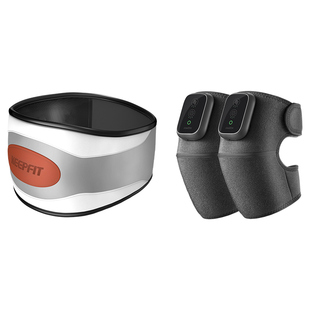 送长辈的生日孝心礼物 科普菲精美礼盒【护膝仪+护腰带】走访亲戚