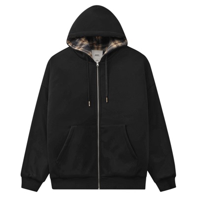 GWIT重磅加厚夹棉卫衣棉服外套