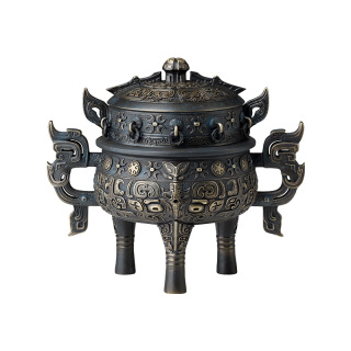 铜师傅 正版授权《凡人动画之虚天鼎》凡人修仙传手办周边铜摆件