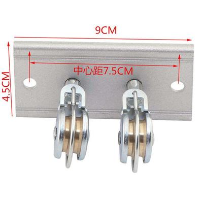 升降晾衣架配件手摇器手摇DYA 双杆晾衣杆阳台钢丝绳通用全套配件