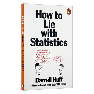 统计数字会撒谎 英文原版 How to Lie with Statistics 数学思维逻辑经济统计学 英文版 进口原版英语书籍