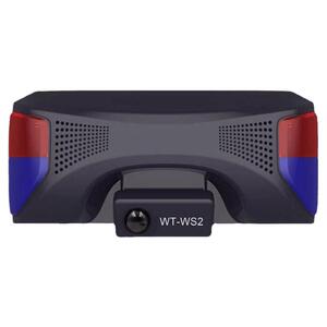 交通路口声光报警器工地水库