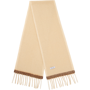 siggi 围巾女羊毛披肩AC同色系冬撞色保暖围脖百搭送女友生日礼物